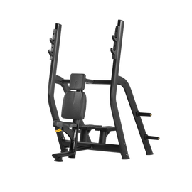 Скамья для жима вертикальная (ЧЕРНЫЙ) BRONZE GYM H-025B, фото 