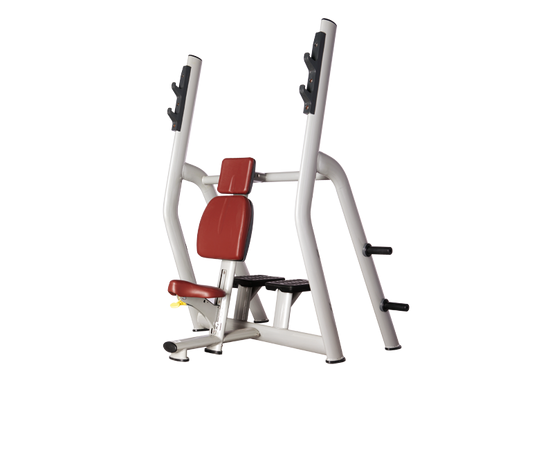 Скамья для жима вертикальная (КОРИЧНЕВЫЙ) BRONZE GYM H-025B, фото 